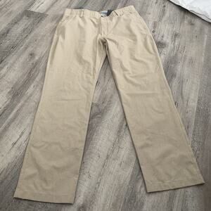 Under Armour UA Match Play Vented Golf Pants Mens Size 36x32 Tan Lightweight